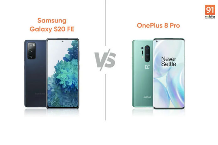 দেখে নিন Samsung Galaxy S20 FE vs OnePlus 8 Pro:  কোন ফ্ল‍্যাগশিপ ফোনটি এগিয়ে